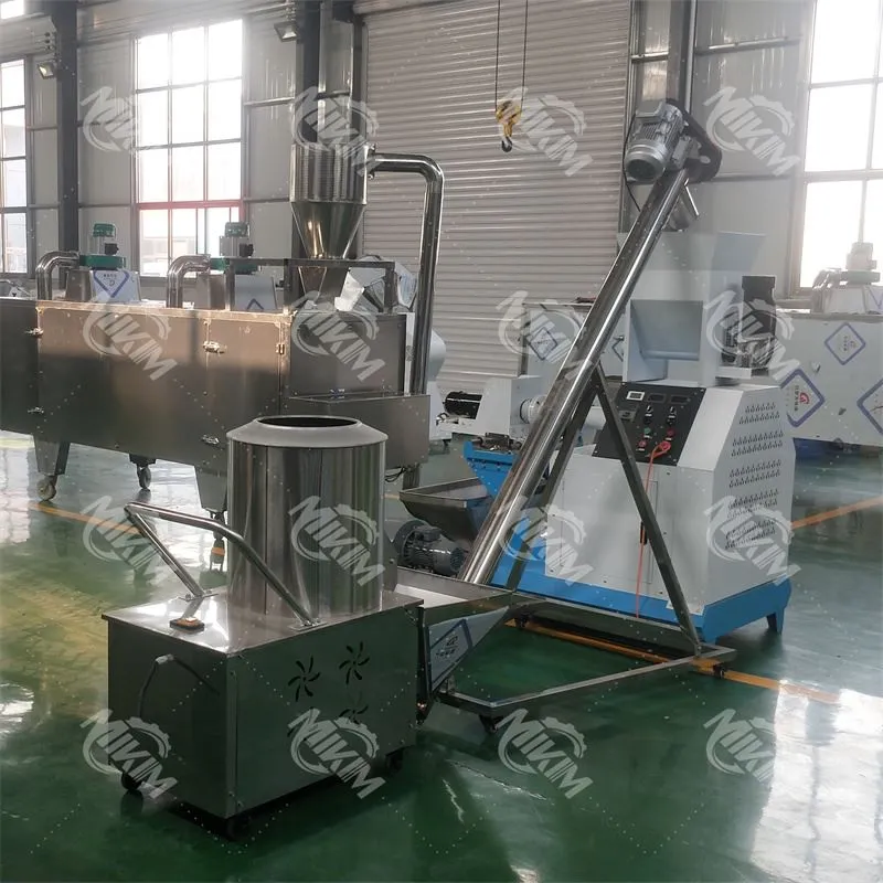 Лінія з виробництва гранул корму для риб