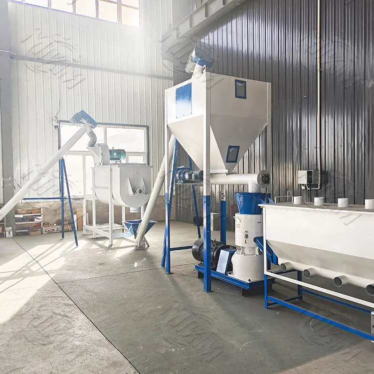 Poultry Feed Pelletizing Line in Farms